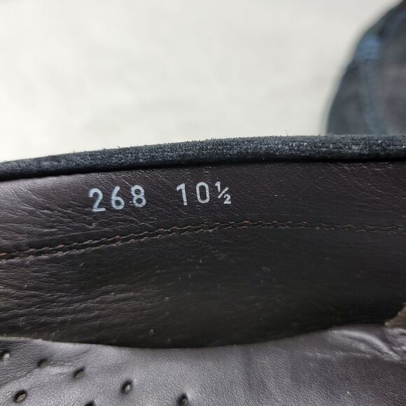 To Boot New York Men's Driving Loafer Blue Raffia  Leather Shoes Size 10 Stampe - Picture 8 of 10